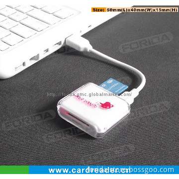Computer Peripherals Crystal Multi USB Card Reader CAC card reader